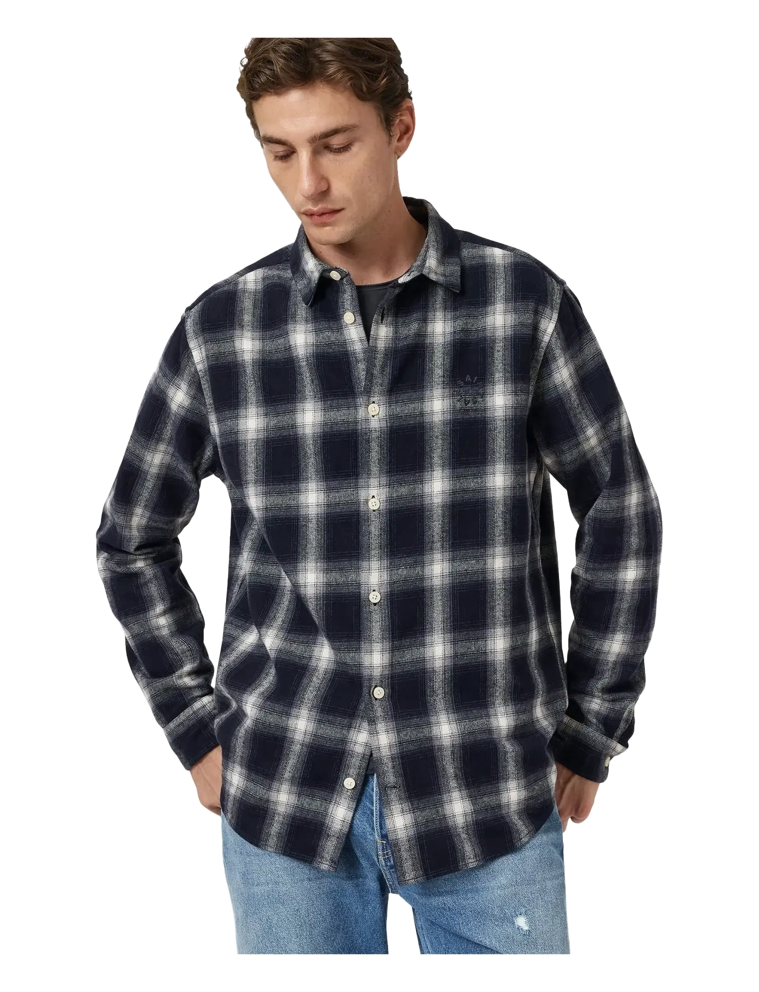AllSaints - HAVEN CHECK LS SHIRT - flannel skyrtur - azzurra blue - 1