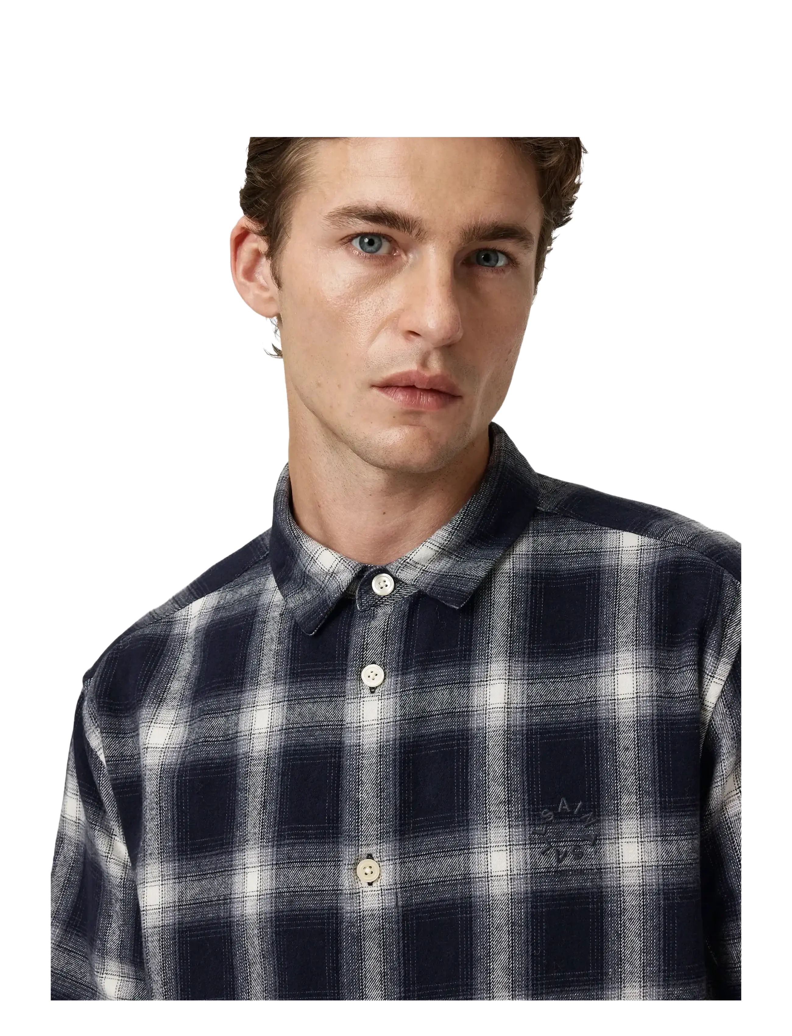 AllSaints - HAVEN CHECK LS SHIRT - flannel skyrtur - azzurra blue - 2