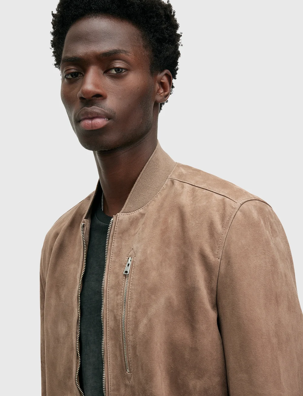 KEMBLE SUEDE BOMBER