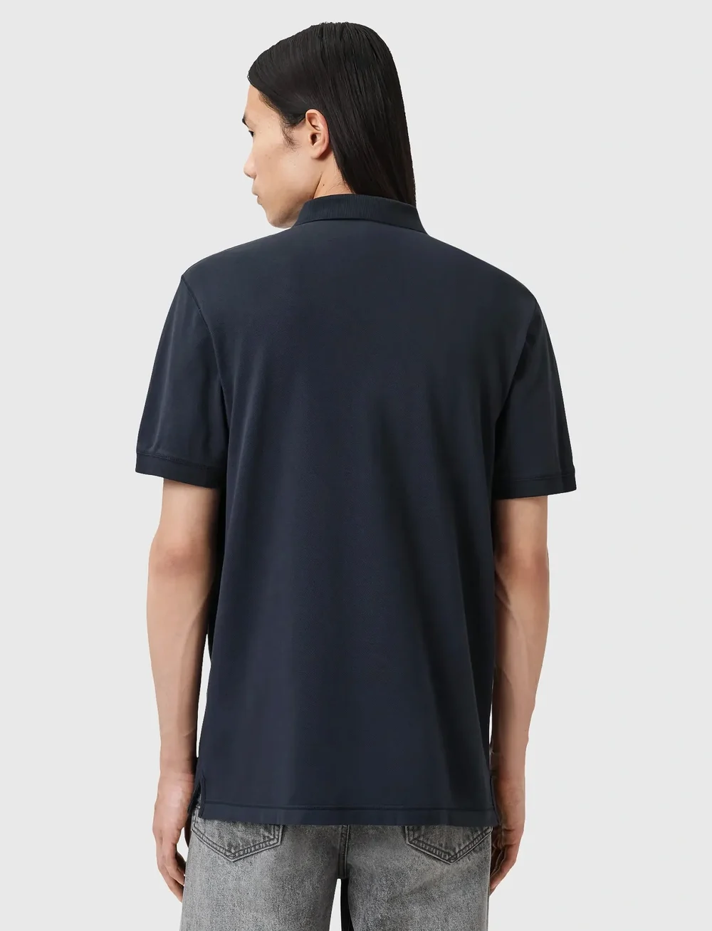 AllSaints - REFORM SS POLO 2 PAC - short-sleeved polos - optic white/blue - 2