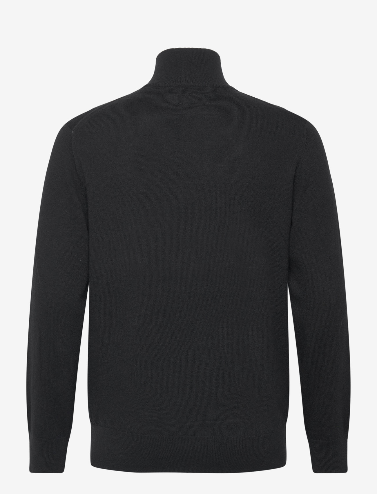 AllSaints - kilburn zip funnel - half zip-tröjor - black - 1