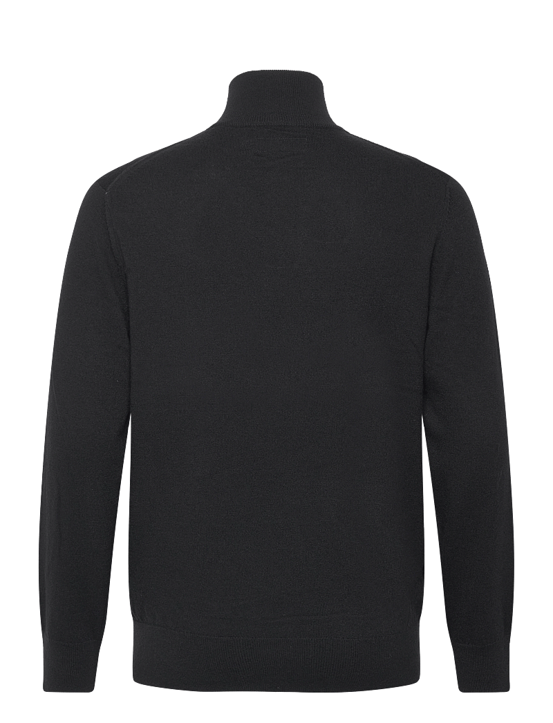 AllSaints - kilburn zip funnel - half zip-tröjor - black - 1