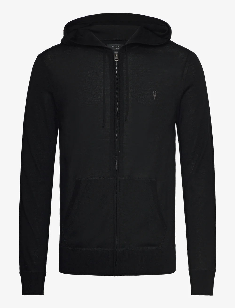 AllSaints Mode Merino Zip Hoody Kapuzenpullover Boozt