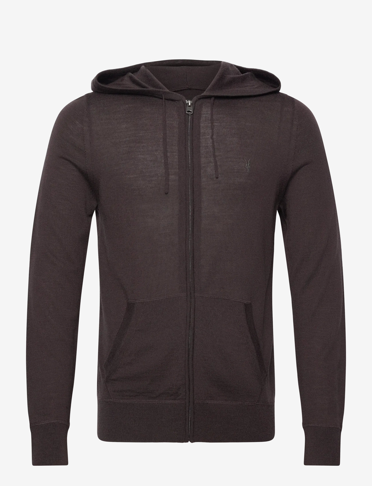 AllSaints Mode Merino Zip Hoody (LSAM084KB) Hoodies Boozt