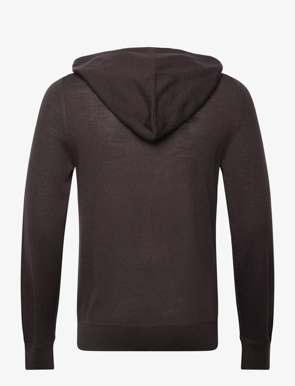 AllSaints - mode merino zip hoody - hupparit - espresso brown - 1