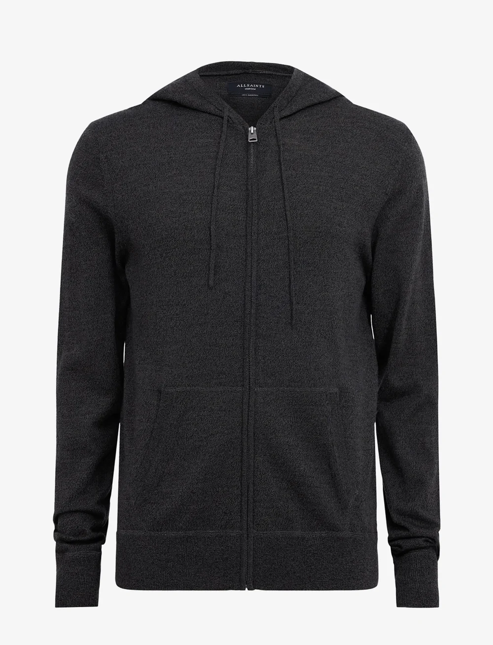Allsaints mode merino zip hoodie shop