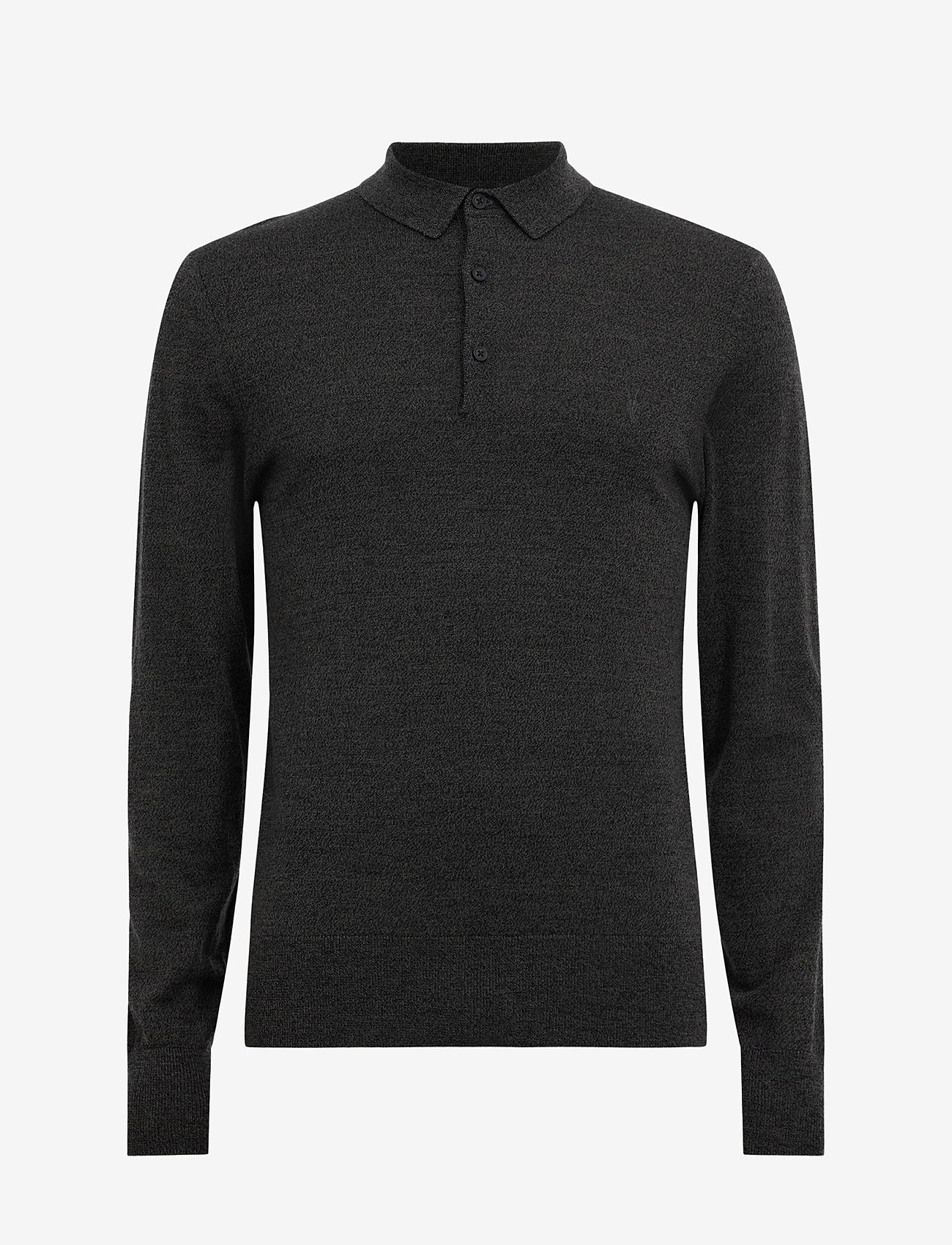 AllSaints Mode Merino Ls Polo – knitted polos – shop at Booztlet