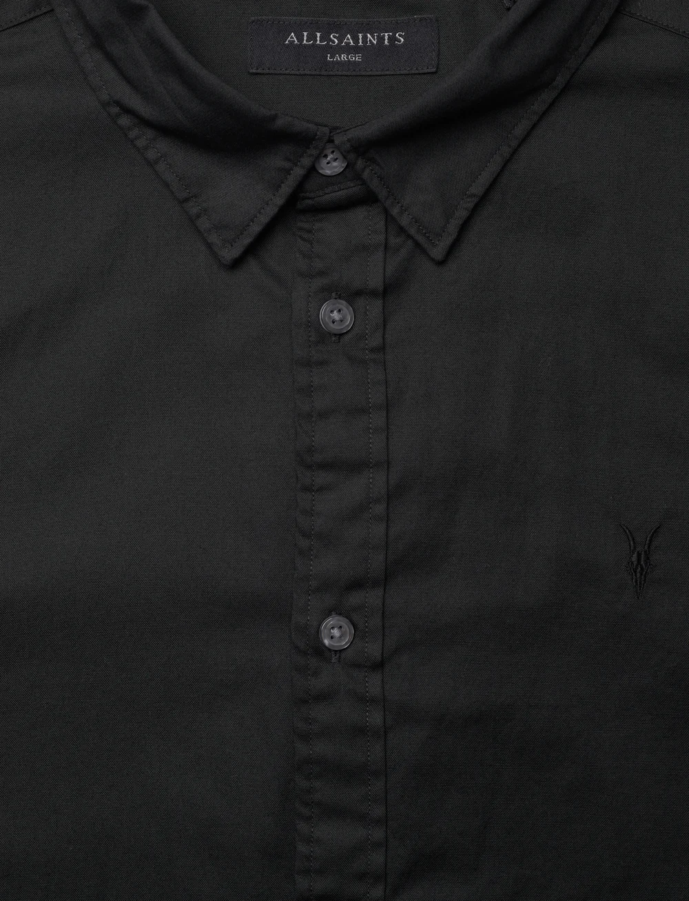 AllSaints - HAWTHORNE - casual skjortor - black - 2