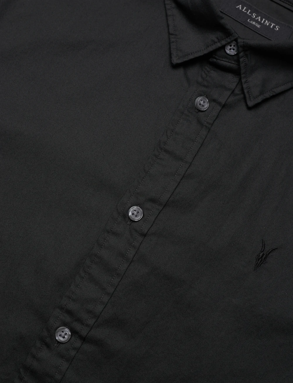 AllSaints - HAWTHORNE - casual skjortor - black - 3