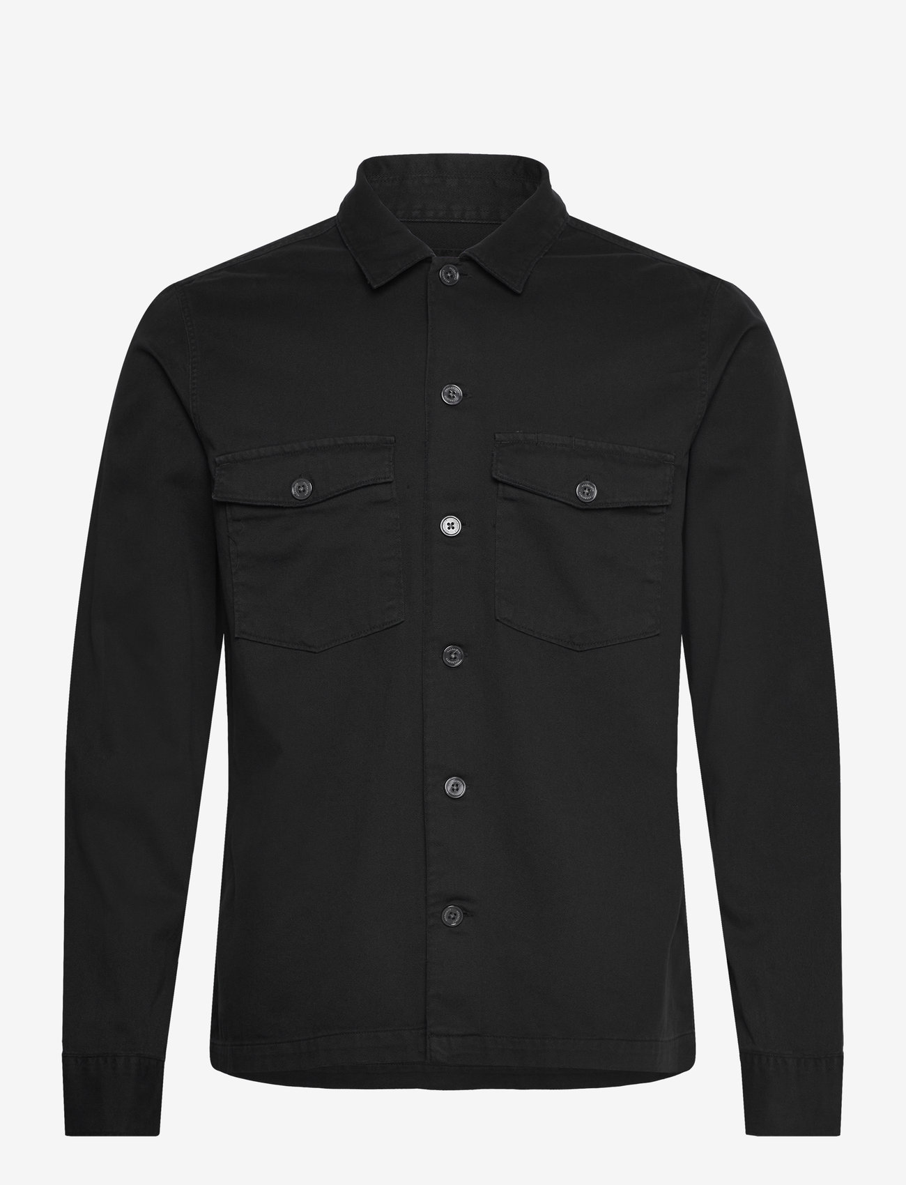 AllSaints - SPOTTER LS SHIRT - casual hemden - black - 0