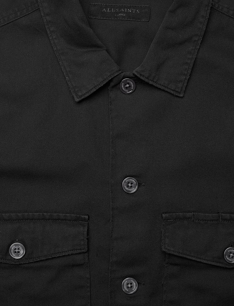 AllSaints - SPOTTER LS SHIRT - casual hemden - black - 2