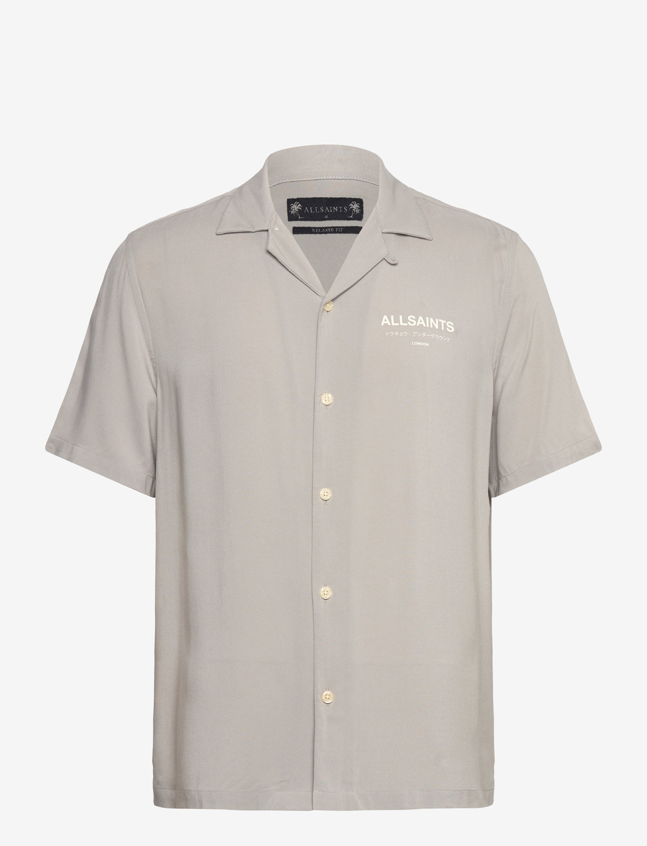 AllSaints - UNDERGROUND - kurzarmhemden - 05 whisper grey - 0