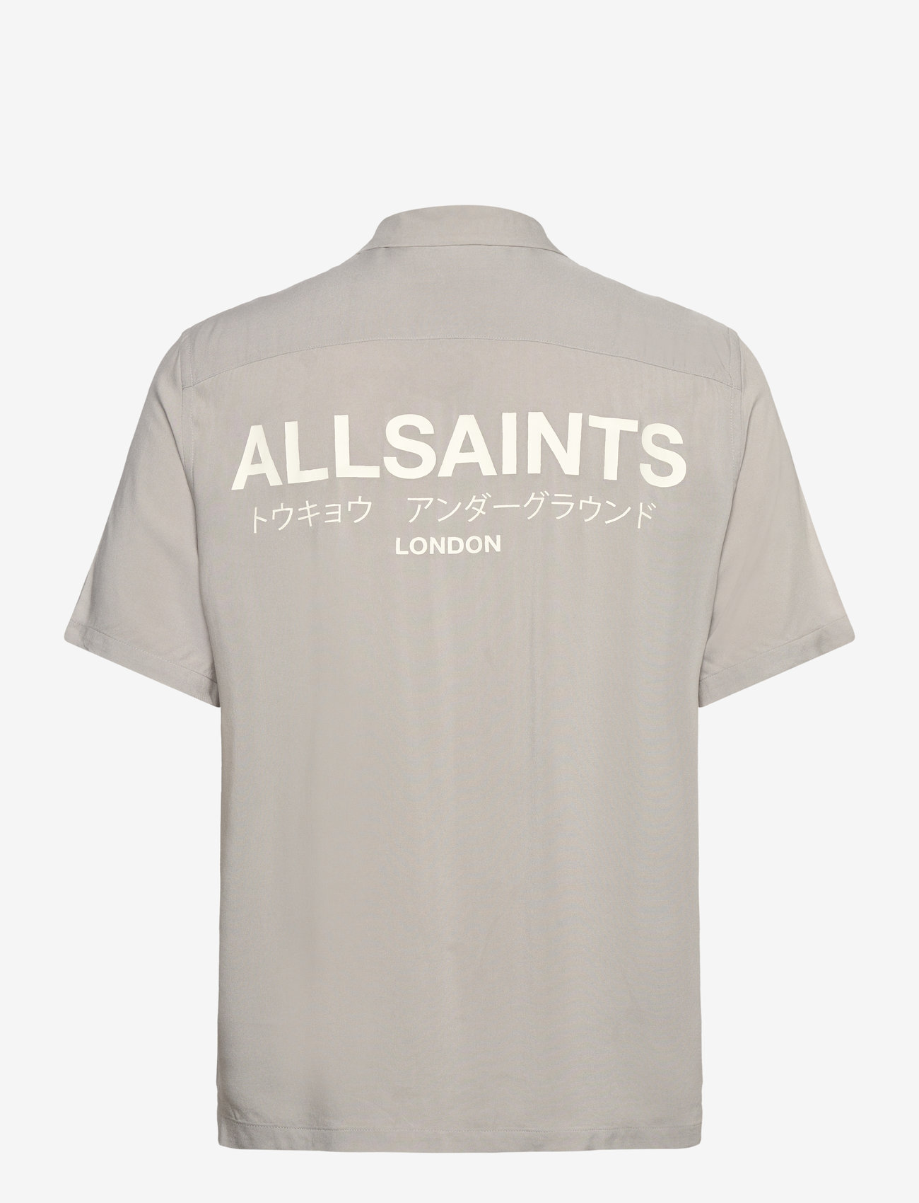 AllSaints - UNDERGROUND - kurzarmhemden - 05 whisper grey - 1