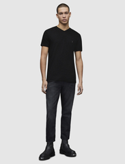AllSaints - TONIC V-NECK - basic t-shirts - jet black - 2