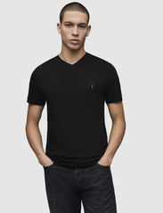 AllSaints - TONIC V-NECK - basic t-shirts - jet black - 3
