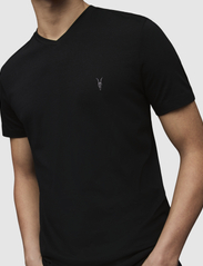 AllSaints - TONIC V-NECK - basic t-shirts - jet black - 4