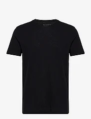 AllSaints - figure ss crew - basic t-shirts - jet black - 0