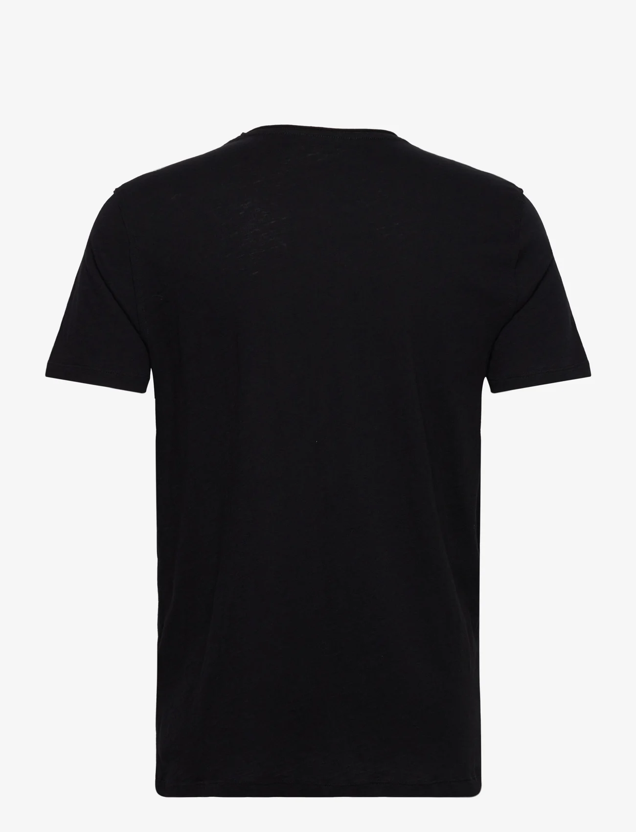 AllSaints - figure ss crew - basic t-shirts - jet black - 1