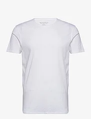 AllSaints - figure ss crew - basic t-shirts - optic white - 0