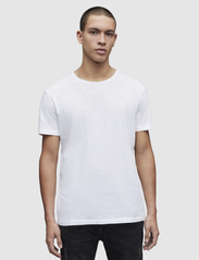 AllSaints - figure ss crew - basic t-shirts - optic white - 3