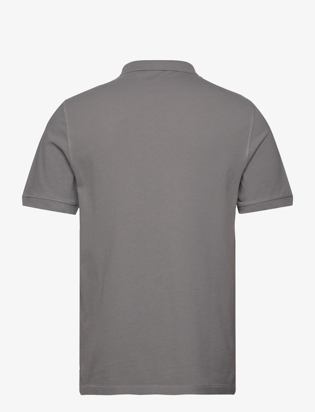 AllSaints - reform ss polo - polo marškinėliai trumpomis rankovėmis - ash grey - 1