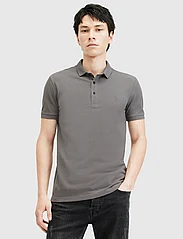 AllSaints - reform ss polo - polo marškinėliai trumpomis rankovėmis - ash grey - 2