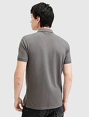 AllSaints - reform ss polo - short-sleeved polos - ash grey - 3