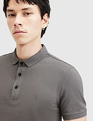 AllSaints - reform ss polo - polo marškinėliai trumpomis rankovėmis - ash grey - 5