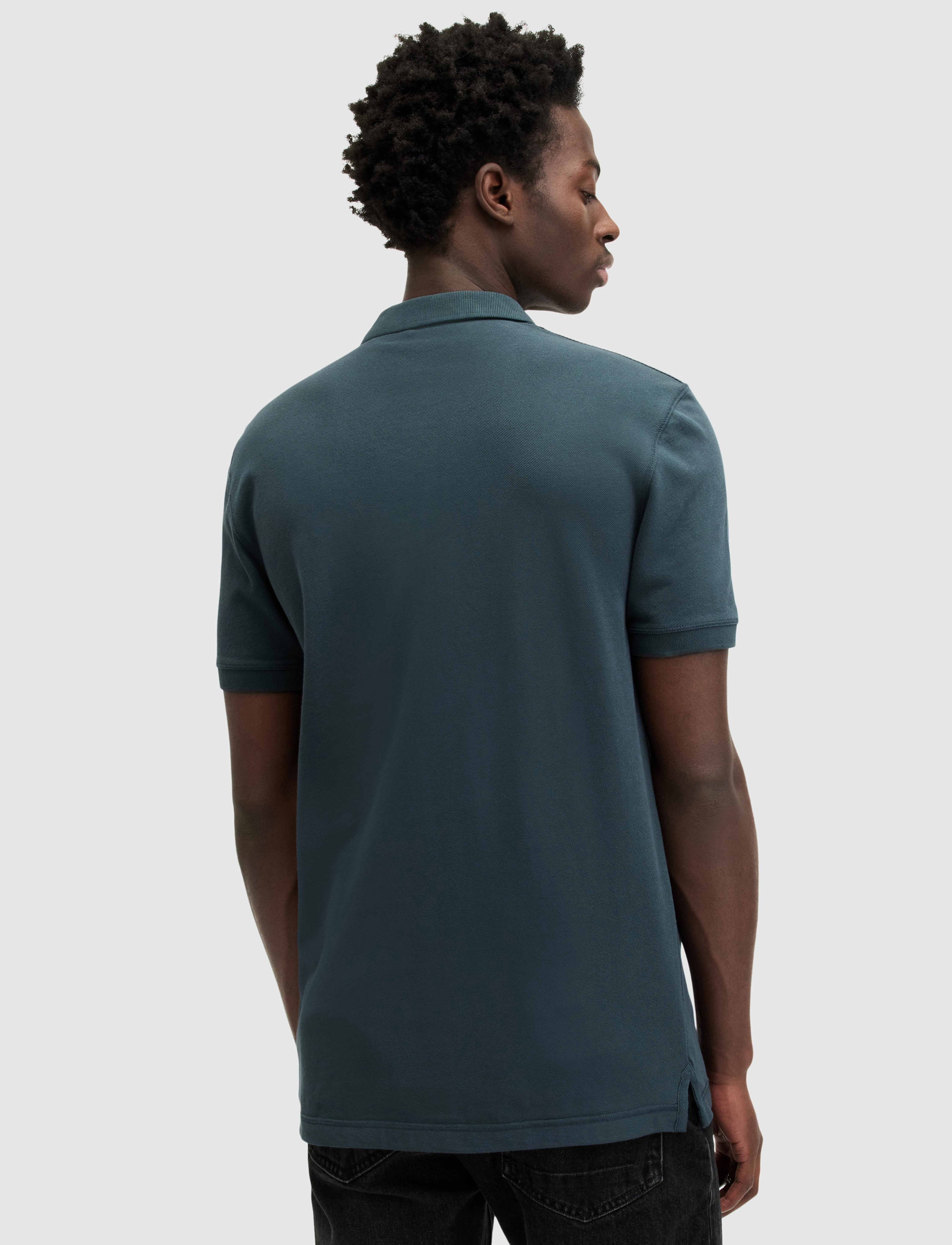 AllSaints - REFORM SS POLO - marine blue - 3