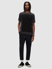 AllSaints - lobke ss crew - basic t-shirts - washed blk/jet blk - 2