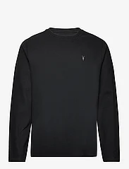 AllSaints - ROWE LS CREW - laisvalaikio marškinėliai - jet black - 0