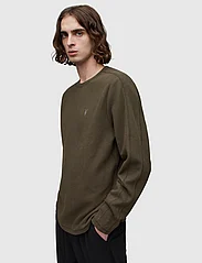 AllSaints - ROWE LS CREW - laisvalaikio marškinėliai - tea leaf green - 2