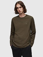 AllSaints - ROWE LS CREW - laisvalaikio marškinėliai - tea leaf green - 6