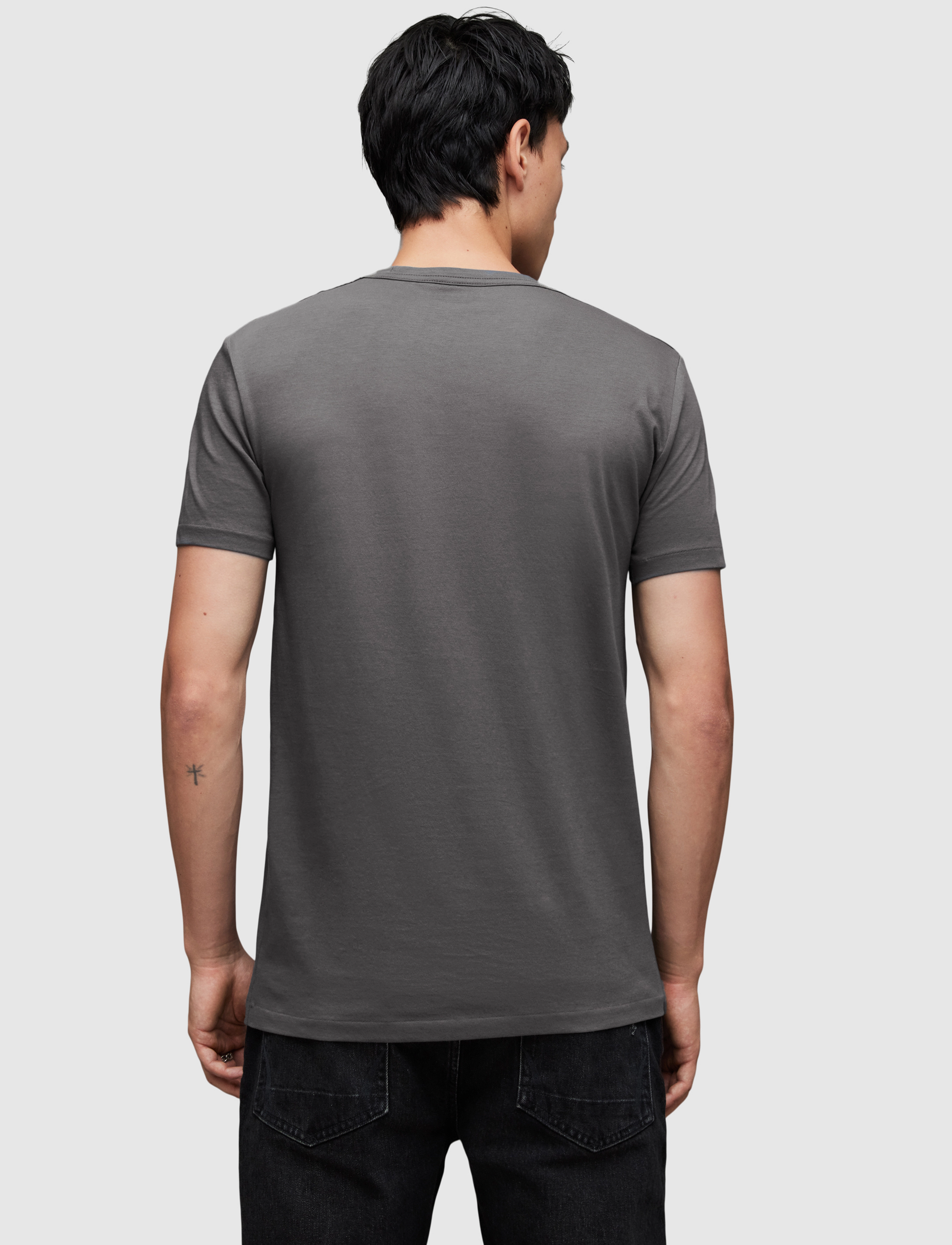 AllSaints - TONIC SS CREW - galaxy grey - 3