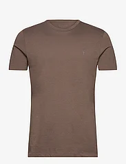 AllSaints - TONIC SS CREW - basic t-shirts - splinter brown - 0