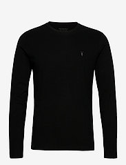 AllSaints - BRACE LS TONIC CREW - basic t-shirts - jet black - 0