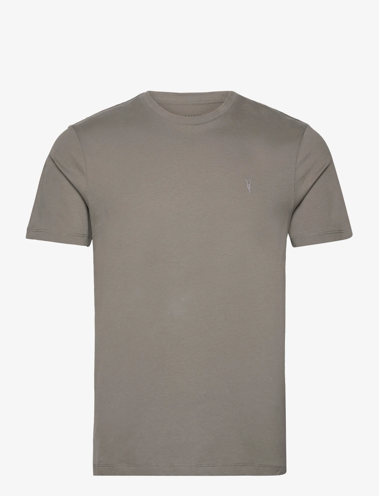 AllSaints - BRACE SS CREW - basic t-shirts - planet grey - 0