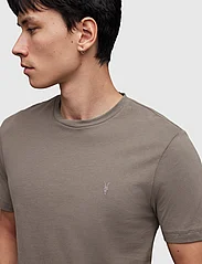 AllSaints - BRACE SS CREW - basic t-shirts - planet grey - 5