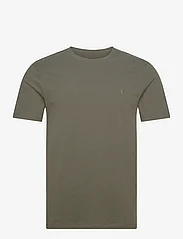 AllSaints - BRACE SS CREW - podstawowe koszulki - rye grass green - 0