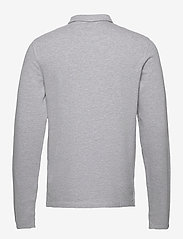 AllSaints - REFORM LS POLO - langærmede poloer - grey marl - 1