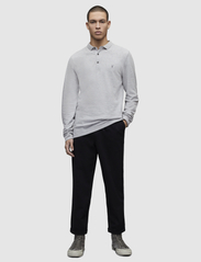 AllSaints - REFORM LS POLO - polo marškinėliai ilgomis rankovėmis - grey marl - 2