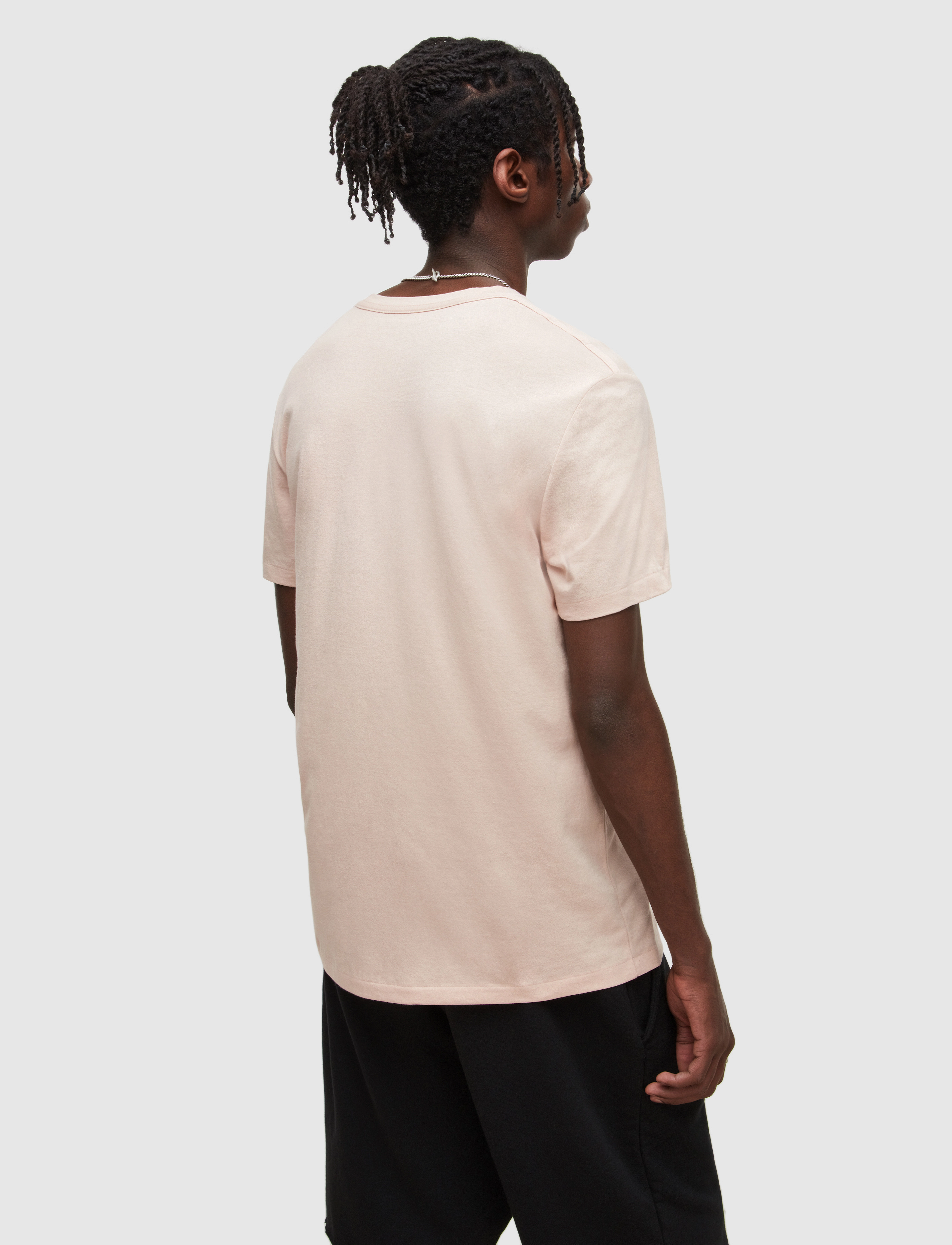 AllSaints - TONIC SS CREW - bitter pink - 3