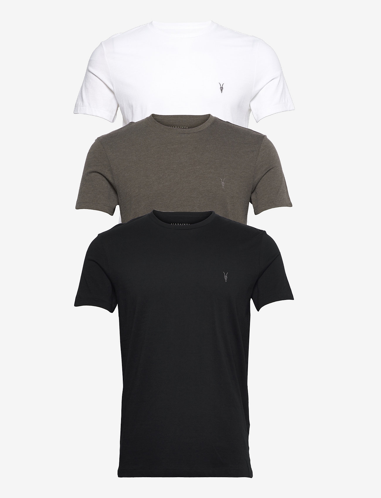 AllSaints - TONIC SS CREW 3 PK - cobalt m/jt bk/opt - 0