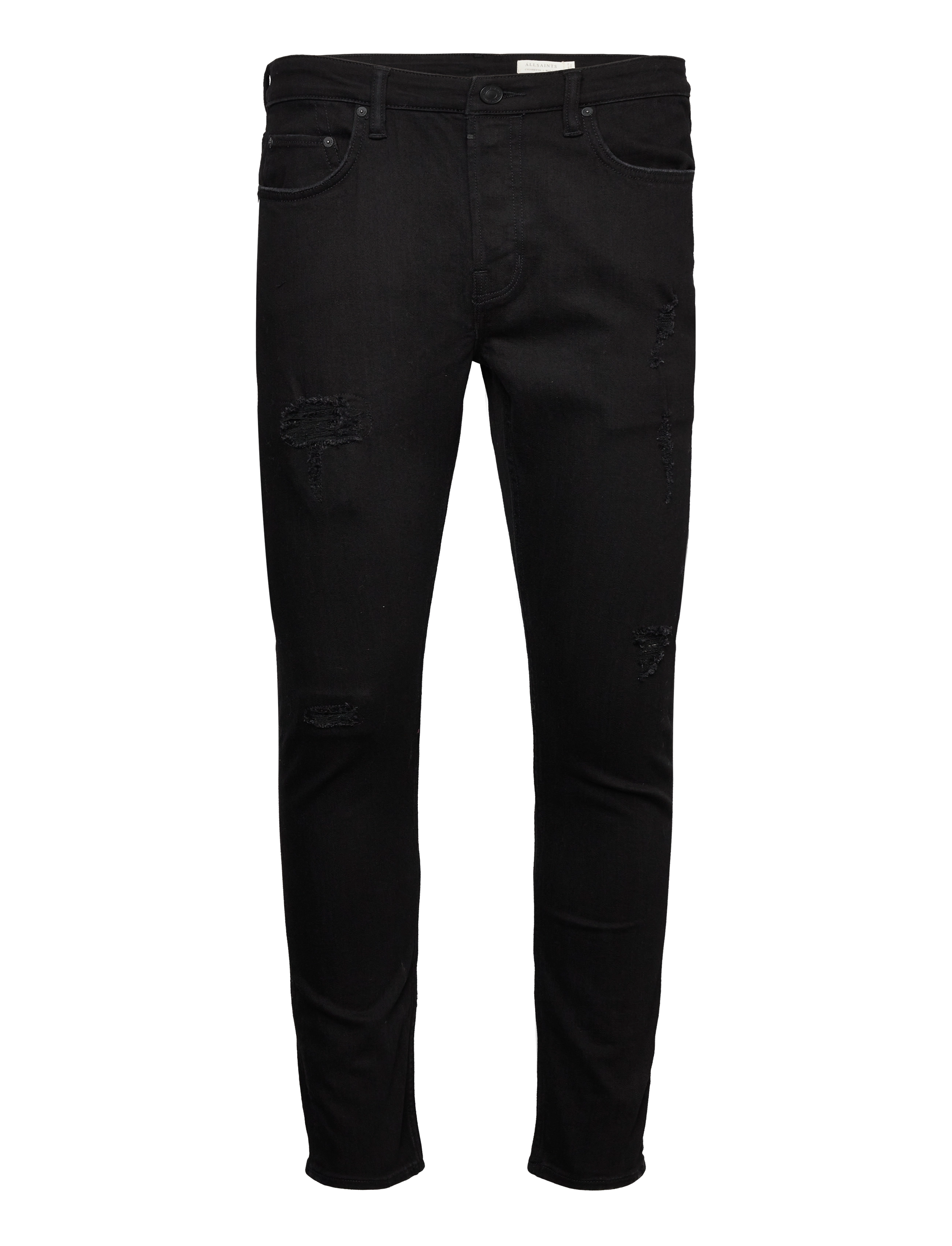 ALLSAINTS Cigarette Damaged Schwarz - 34x32 - Herren
