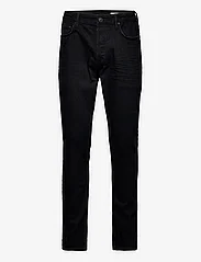 AllSaints - REX - džinsa bikses ar tievām starām - jet black - 0