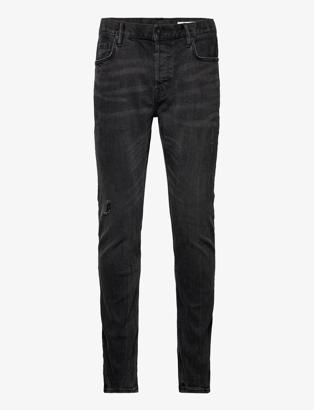 AllSaints - REX - džinsa bikses ar tievām starām - washed black - 0