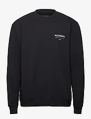 AllSaints - underground crew - sweatshirts - jet black - 0