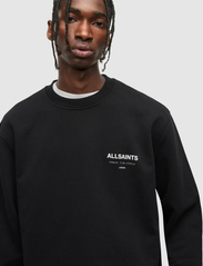 AllSaints - underground crew - sweatshirts - jet black - 4