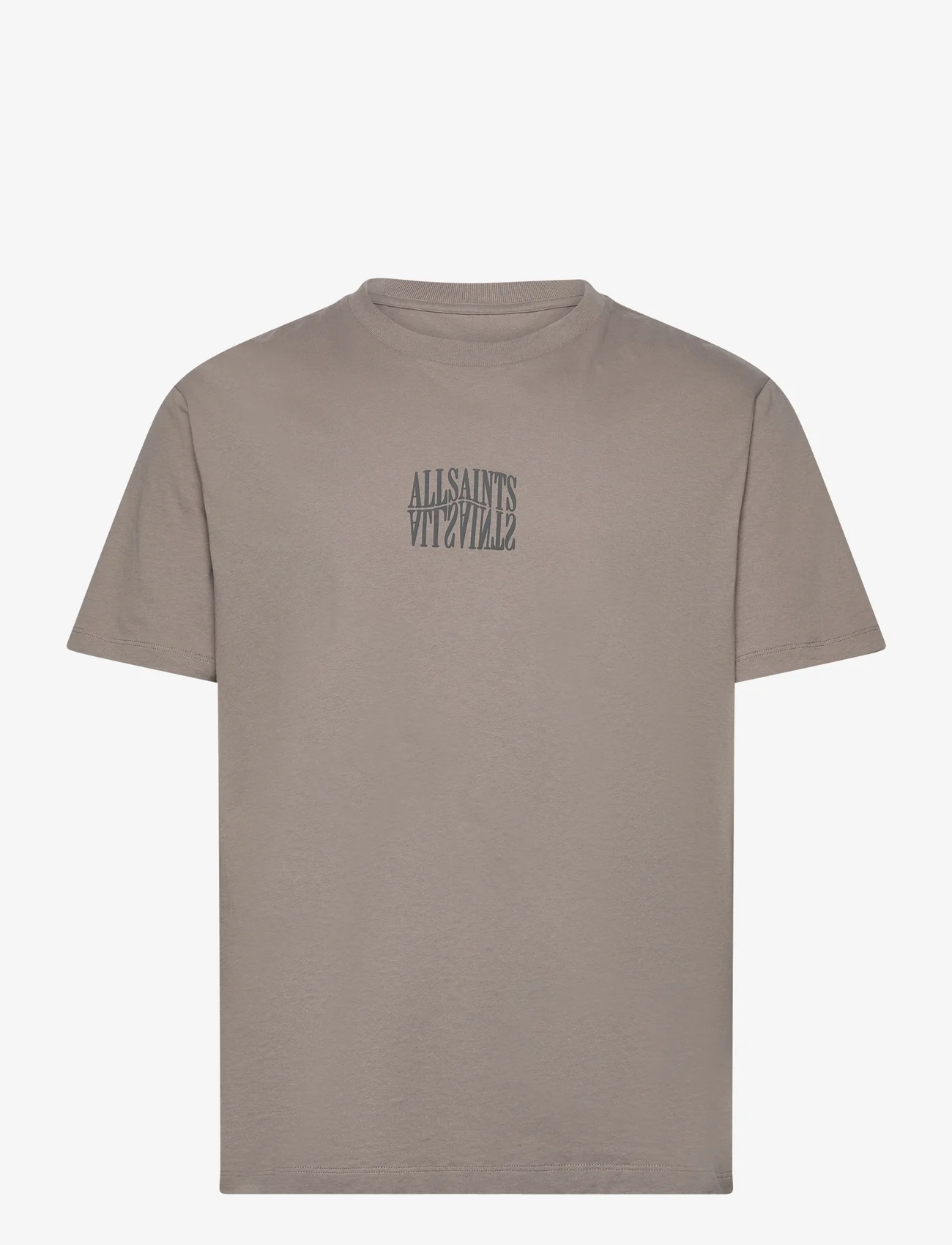 AllSaints - VARDEN SS CREW - t-krekli ar īsām piedurknēm - chestnut taupe - 0