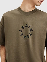 AllSaints - TIERRA SS CREW - marškinėliai trumpomis rankovėmis - ash khaki green - 6